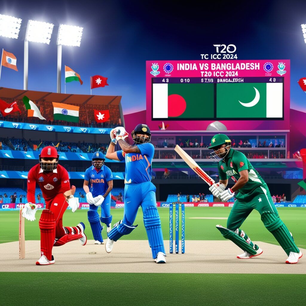 India vs Bangladesh Scorecard T20 ICC 2024