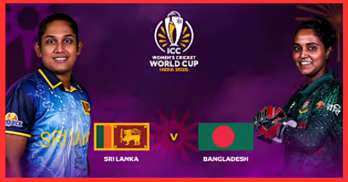 Sri Lanka Vs Bangladesh Women ICC World Cup (Oct 20,2025)