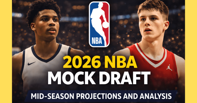 2026 NBA Mock Draft: Mid-Season Projections and Analysis